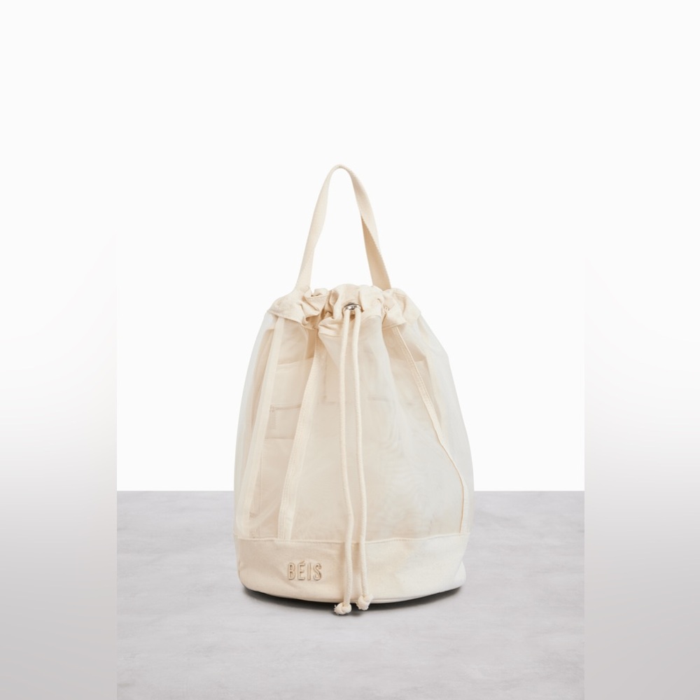 BEIS Cream Travel Bag
